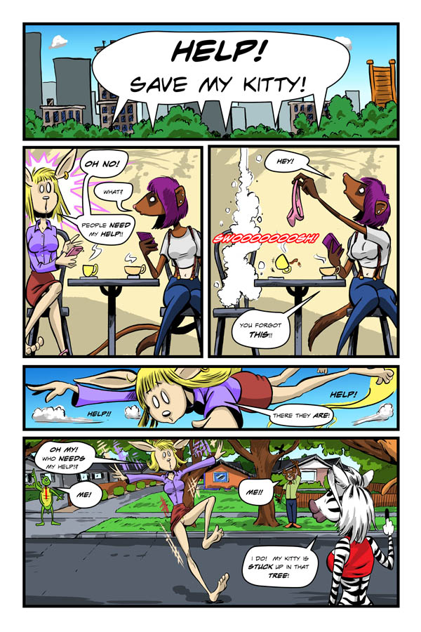 Having a Ball:  Page 3